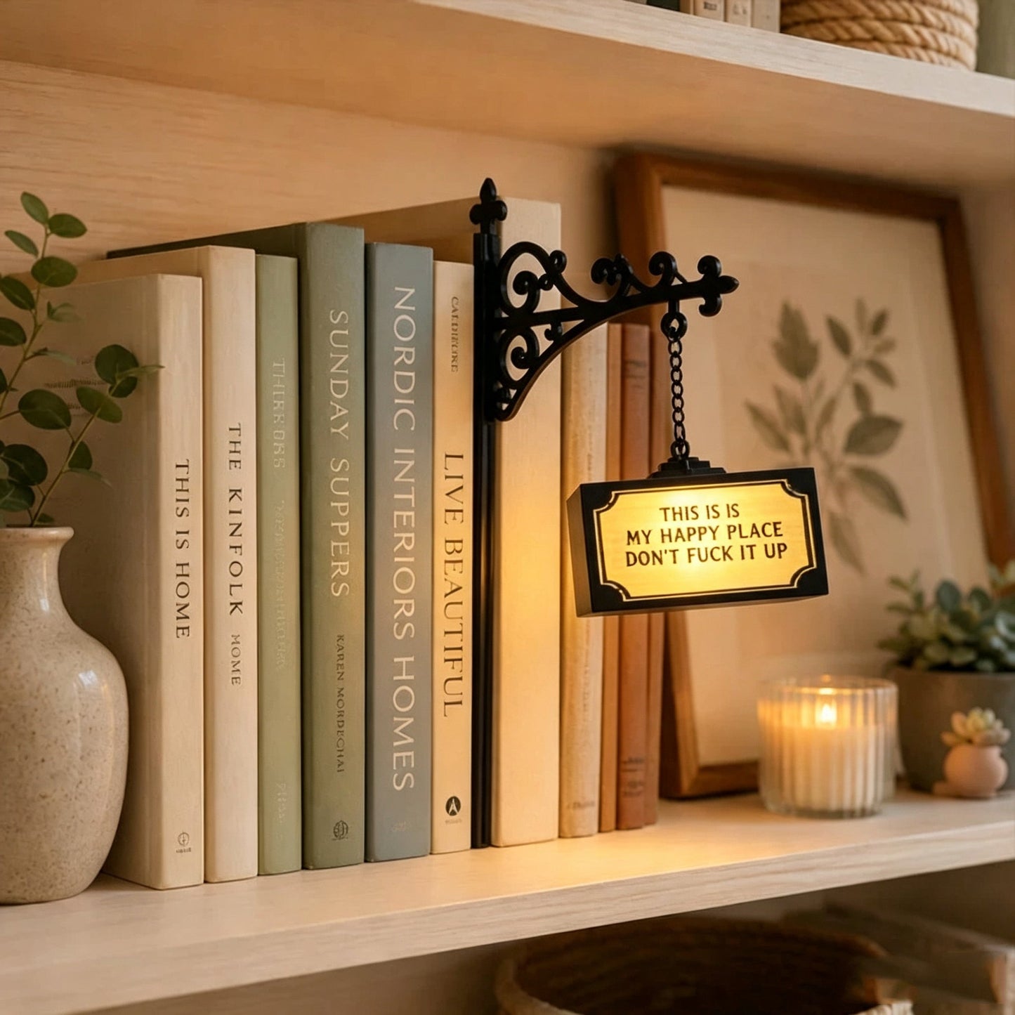 🔥Last Day 49% OFF-📚Library Lantern-Decorative Bookshelf Lighting