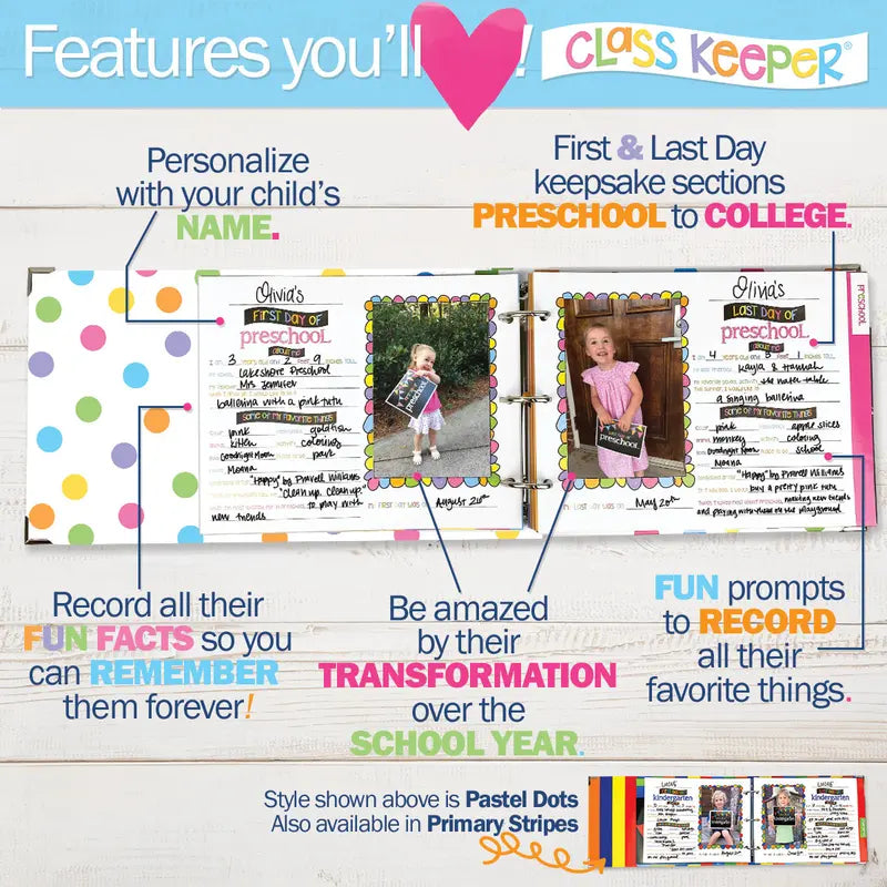 School Days Memory BookSchool Days Memory Book