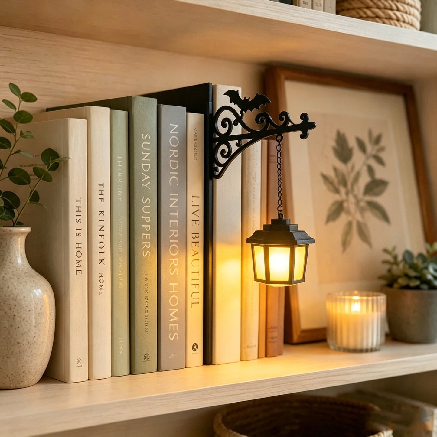 🔥Last Day 49% OFF-📚Library Lantern-Decorative Bookshelf Lighting