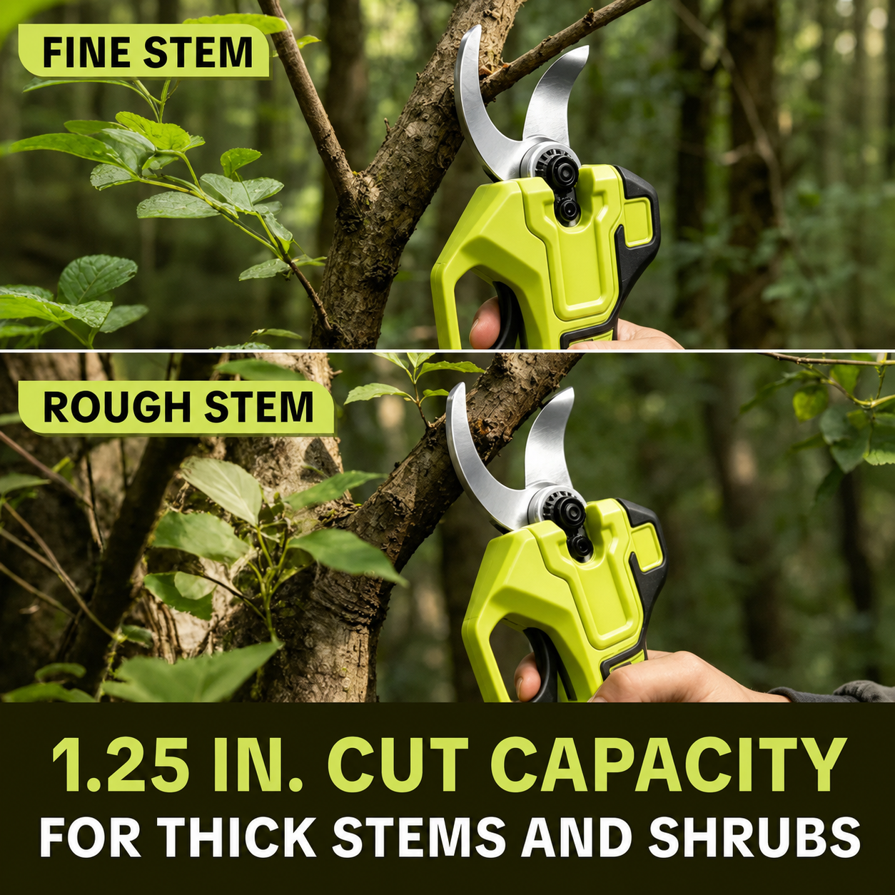 ✂️Cordless Electric Pruning Shears – 1.25" Cutting Capacity