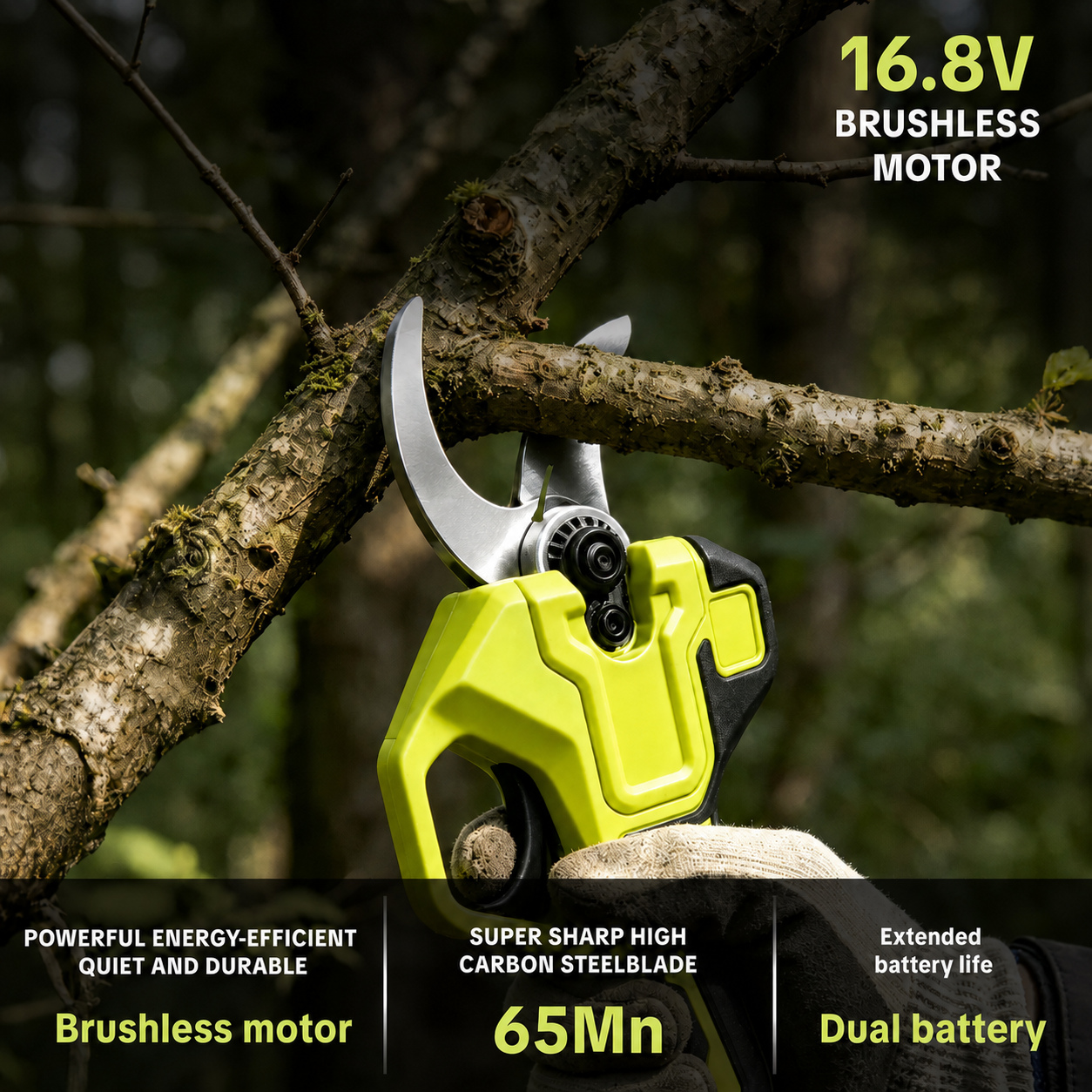 ✂️Cordless Electric Pruning Shears – 1.25" Cutting Capacity