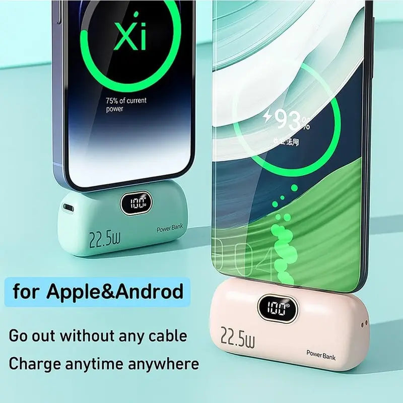 Last Day 49% OFF🔥5000mAh Mini Portable Charger with 22.5W Output
