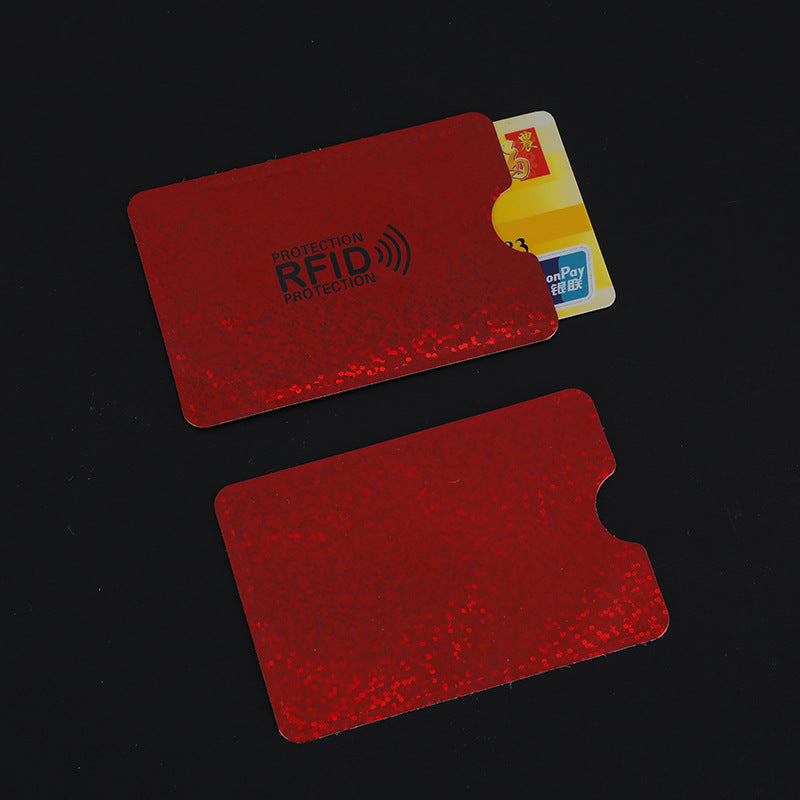 💳 19 Colors RFID Anti-Theft Card Sleeves, 8 Pieces Per Pack.
