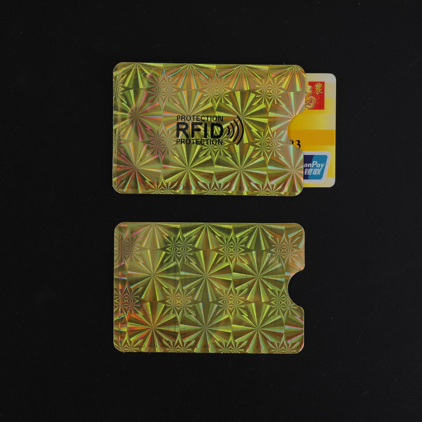 💳 19 Colors RFID Anti-Theft Card Sleeves, 8 Pieces Per Pack.