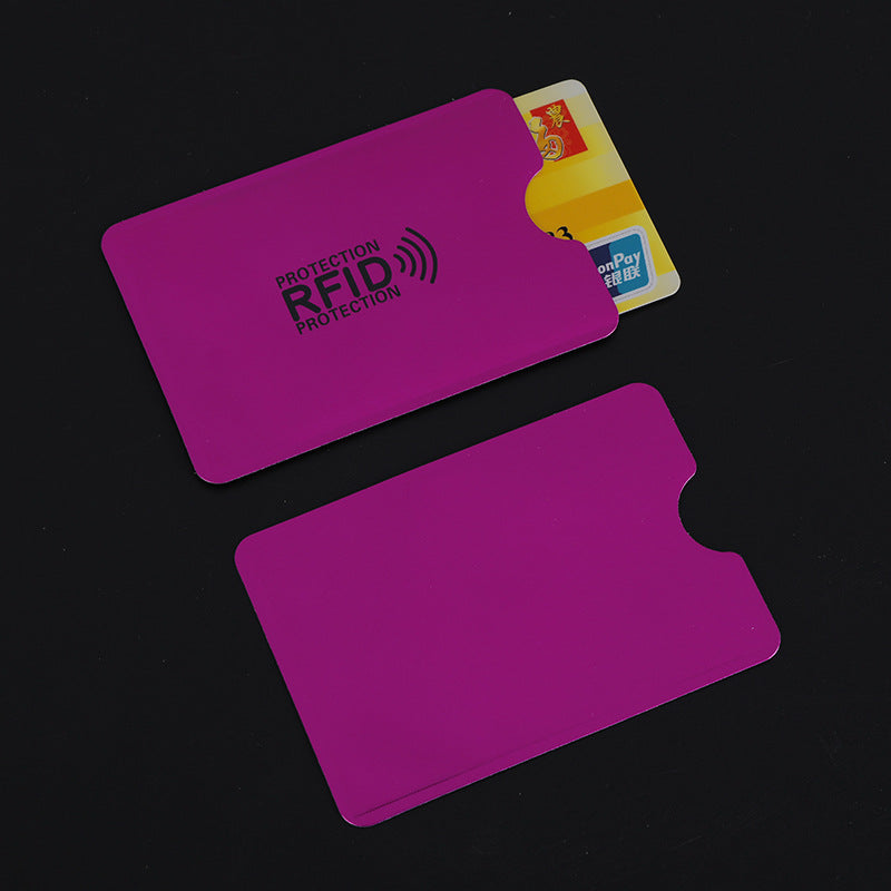 💳 19 Colors RFID Anti-Theft Card Sleeves, 8 Pieces Per Pack.