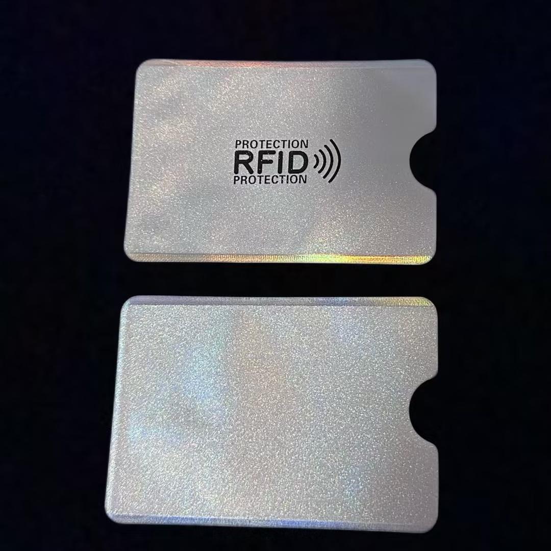 💳 19 Colors RFID Anti-Theft Card Sleeves, 8 Pieces Per Pack.