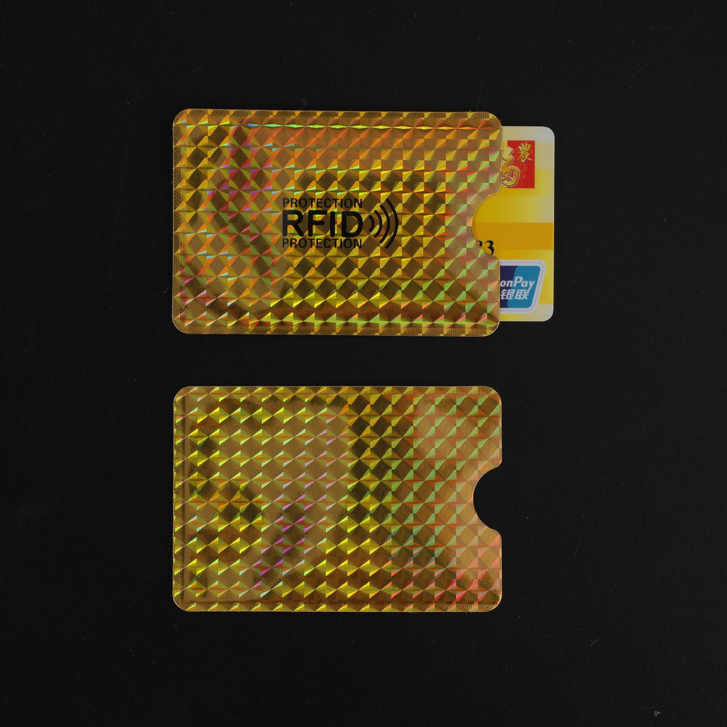 💳 19 Colors RFID Anti-Theft Card Sleeves, 8 Pieces Per Pack.