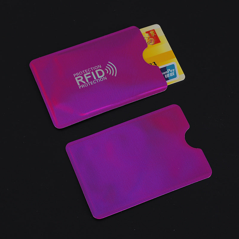 💳 19 Colors RFID Anti-Theft Card Sleeves, 8 Pieces Per Pack.