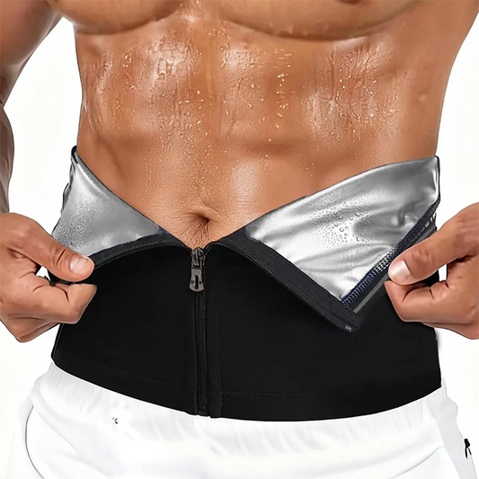📢📢50% OFF !! ⏰Waist Trainer Trimmer Sweat Belt for Men